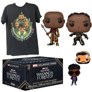 Unopened Funko Marvel Collector Corps Wakanda Forever Box